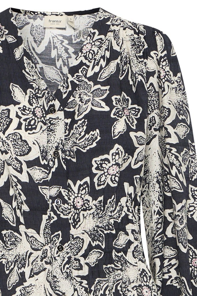 FRARIANA SH 4 black aop so25 01a - RUTHERFORD & Co