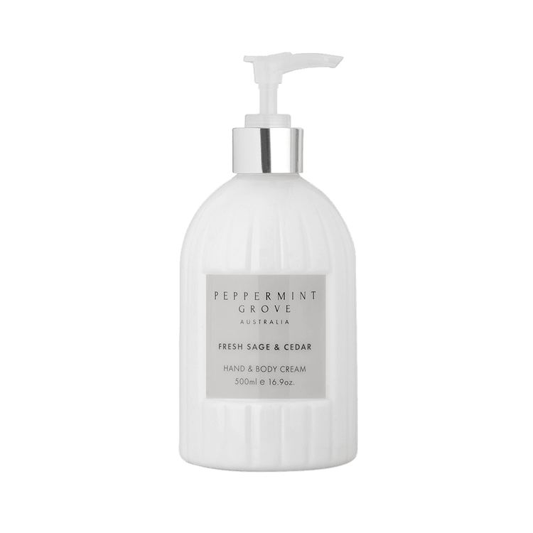Fresh Sage & Cedar Hand & Body Cream - RUTHERFORD & Co