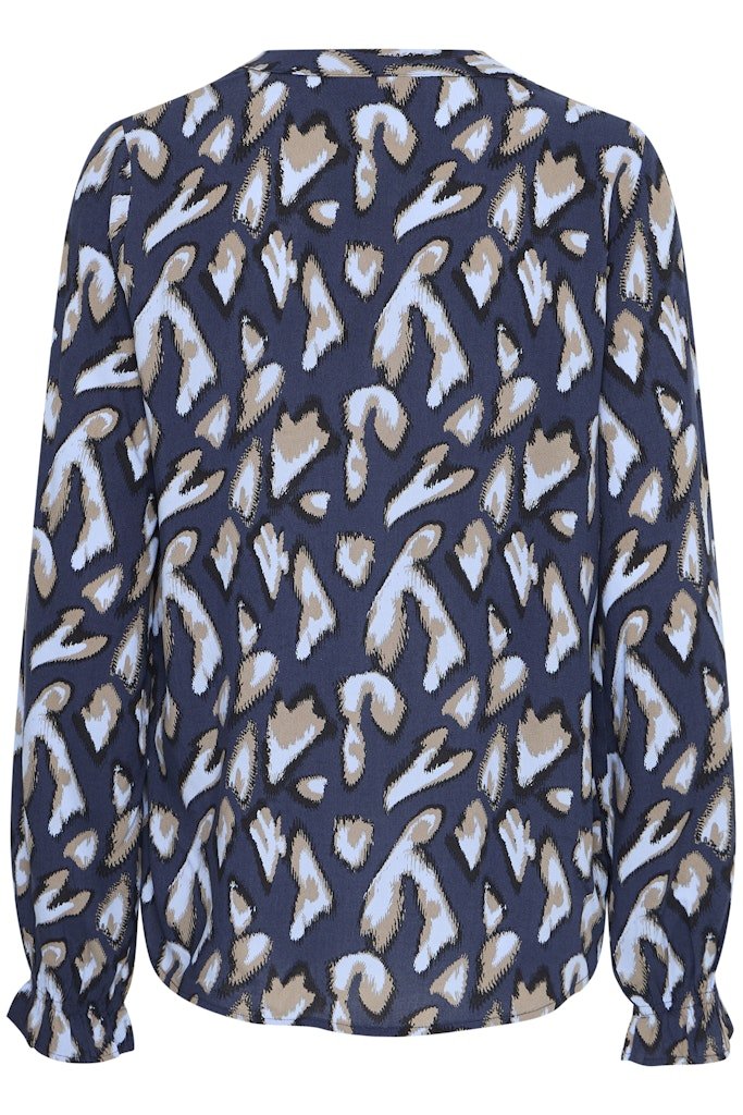 FRFLOWY BL 3 navy blazeraop so25 01h - RUTHERFORD & Co