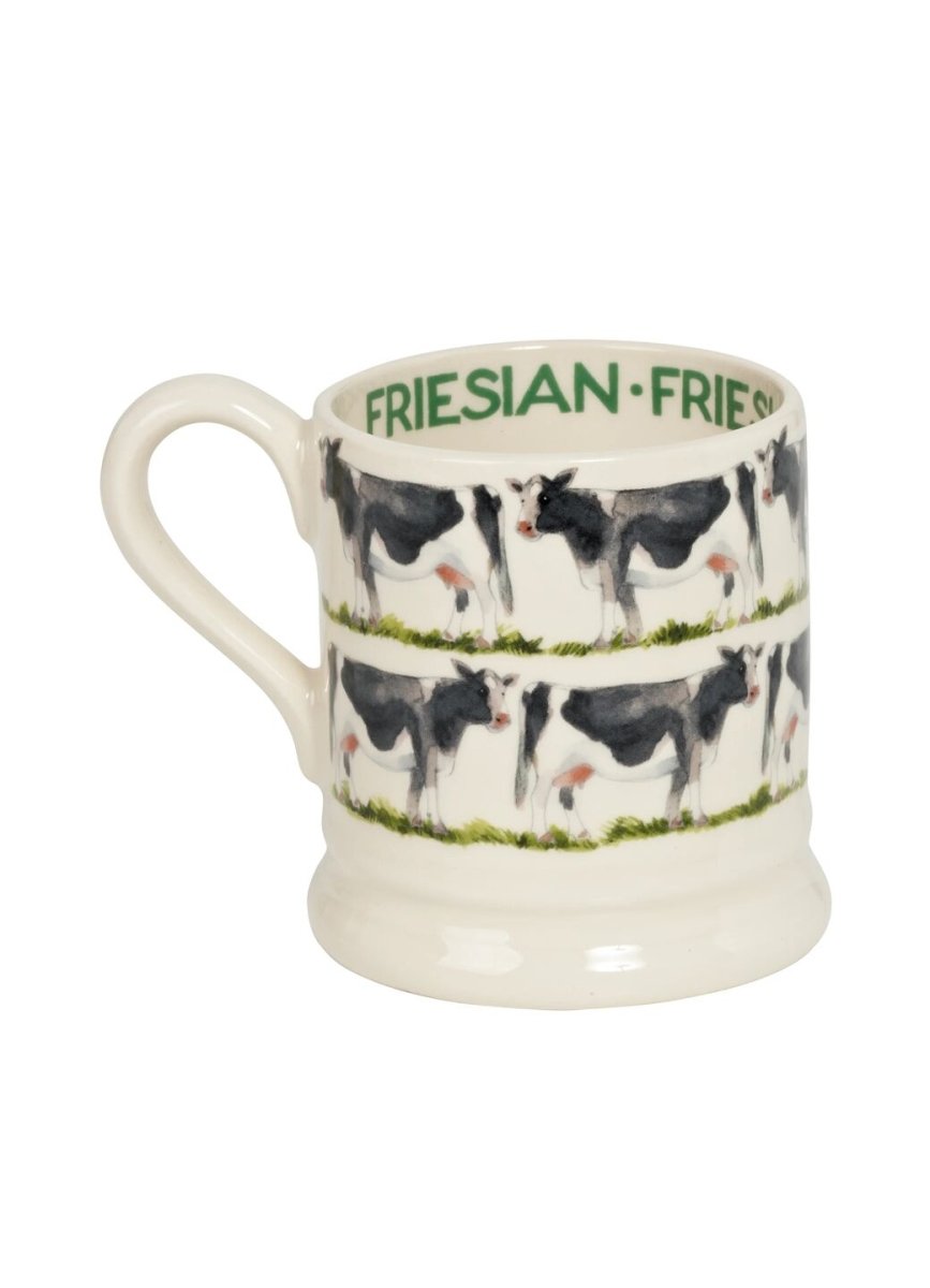 Friesian Cow 1/2 Pint Mug - RUTHERFORD & Co