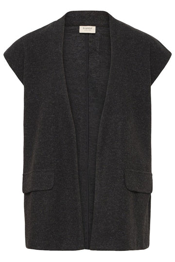 FRMINTA WA 1 charcoal gray melange - RUTHERFORD & Co