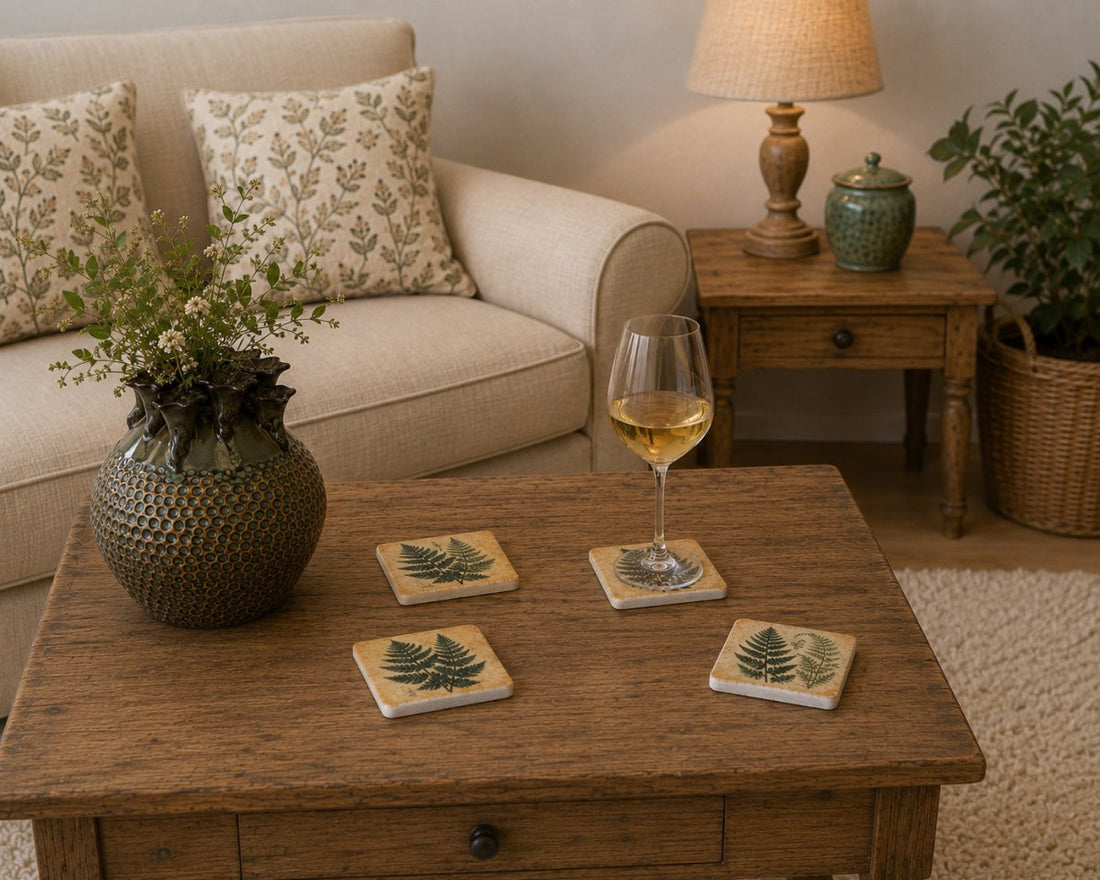 Frond Coasters Set of 4 - RUTHERFORD & Co