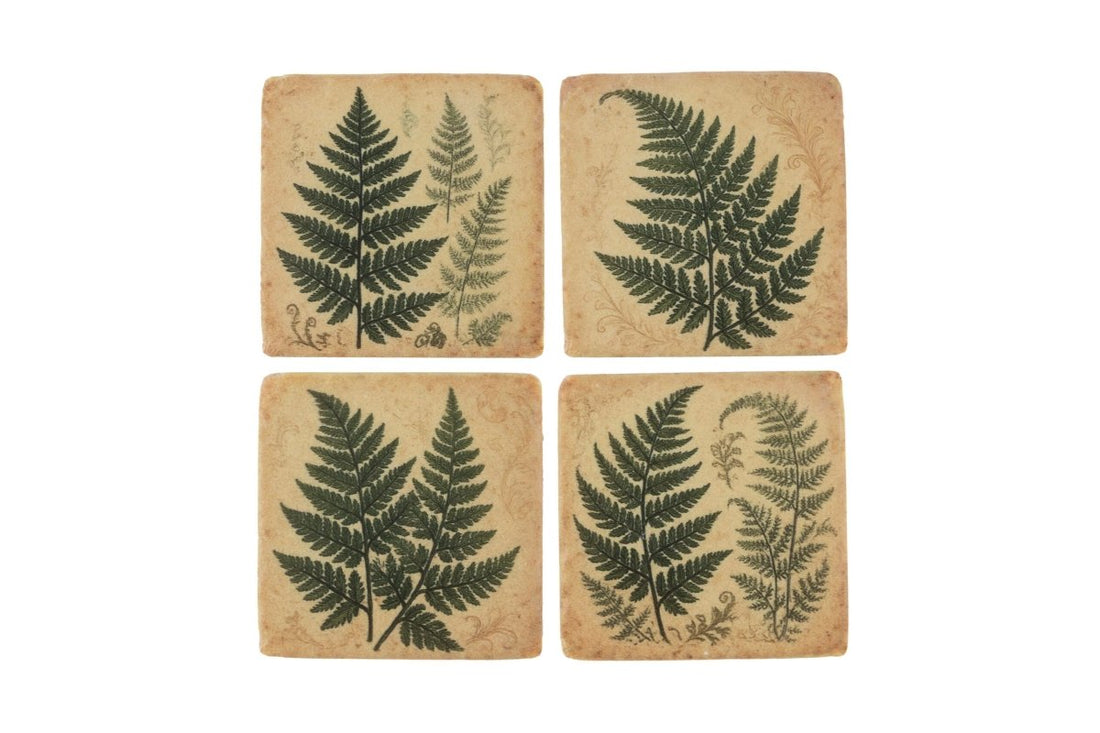 Frond Coasters Set of 4 - RUTHERFORD & Co