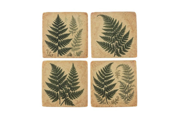 Frond Coasters Set of 4 - RUTHERFORD & Co