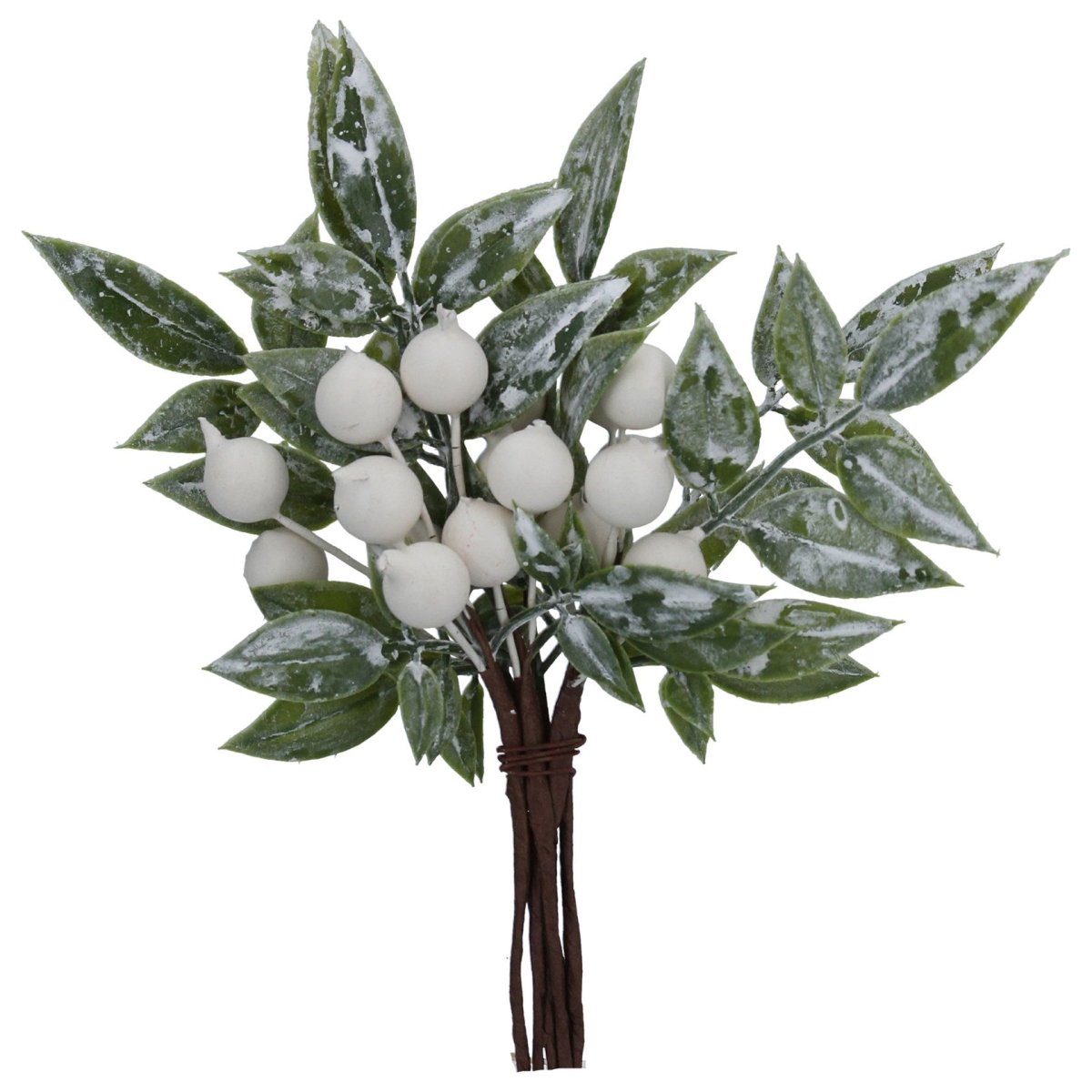 Frosted Leaf & White Berry Pick - RUTHERFORD & Co