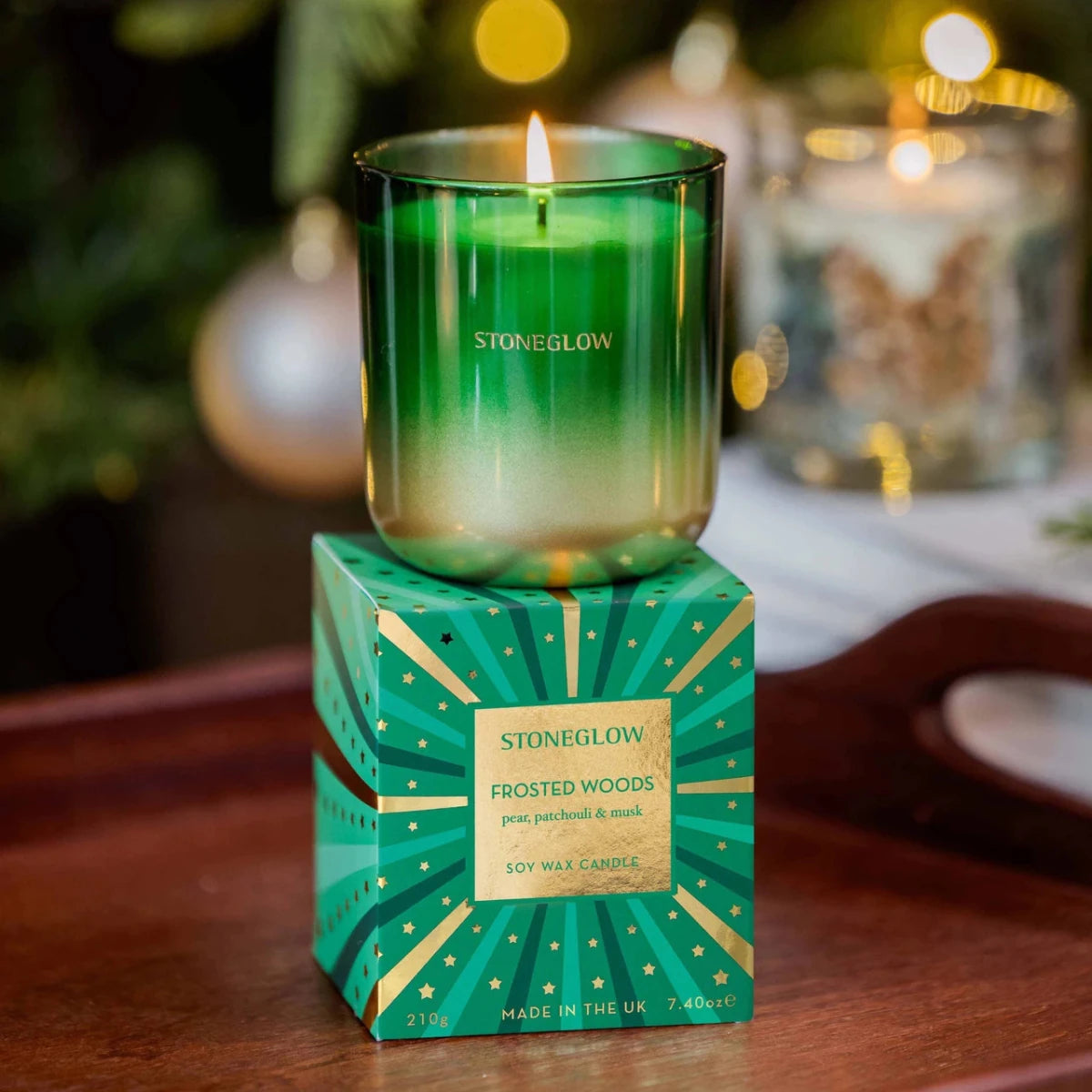 Frosted Woods Candle 210g - RUTHERFORD & Co