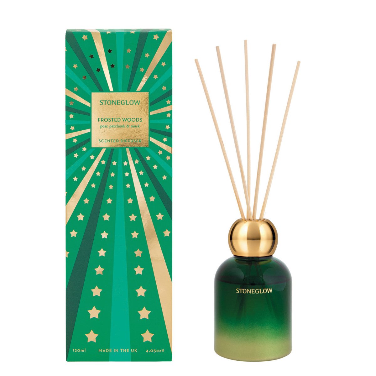 Frosted Woods Reed Diffuser 120ml - RUTHERFORD & Co