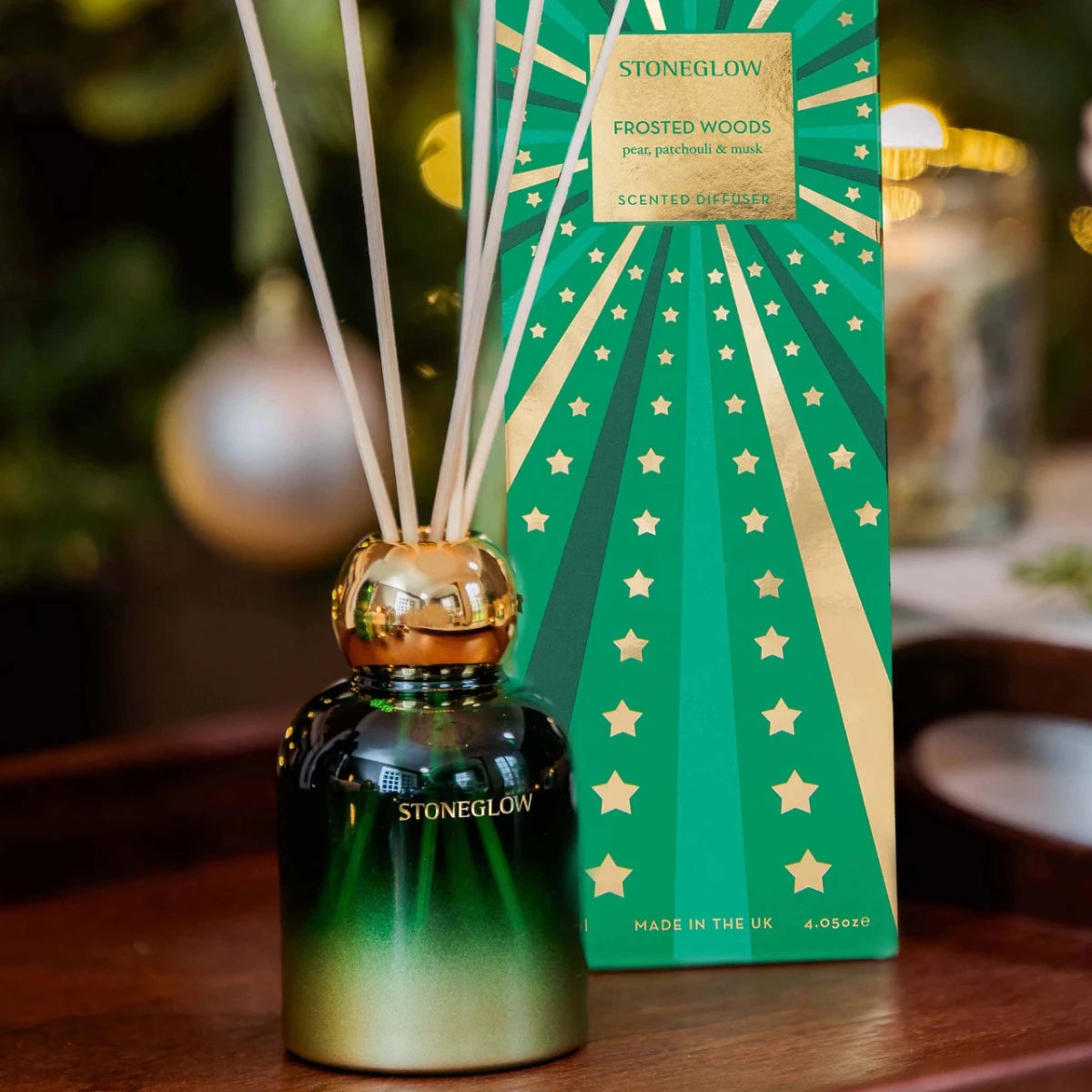 Frosted Woods Reed Diffuser 120ml - RUTHERFORD & Co