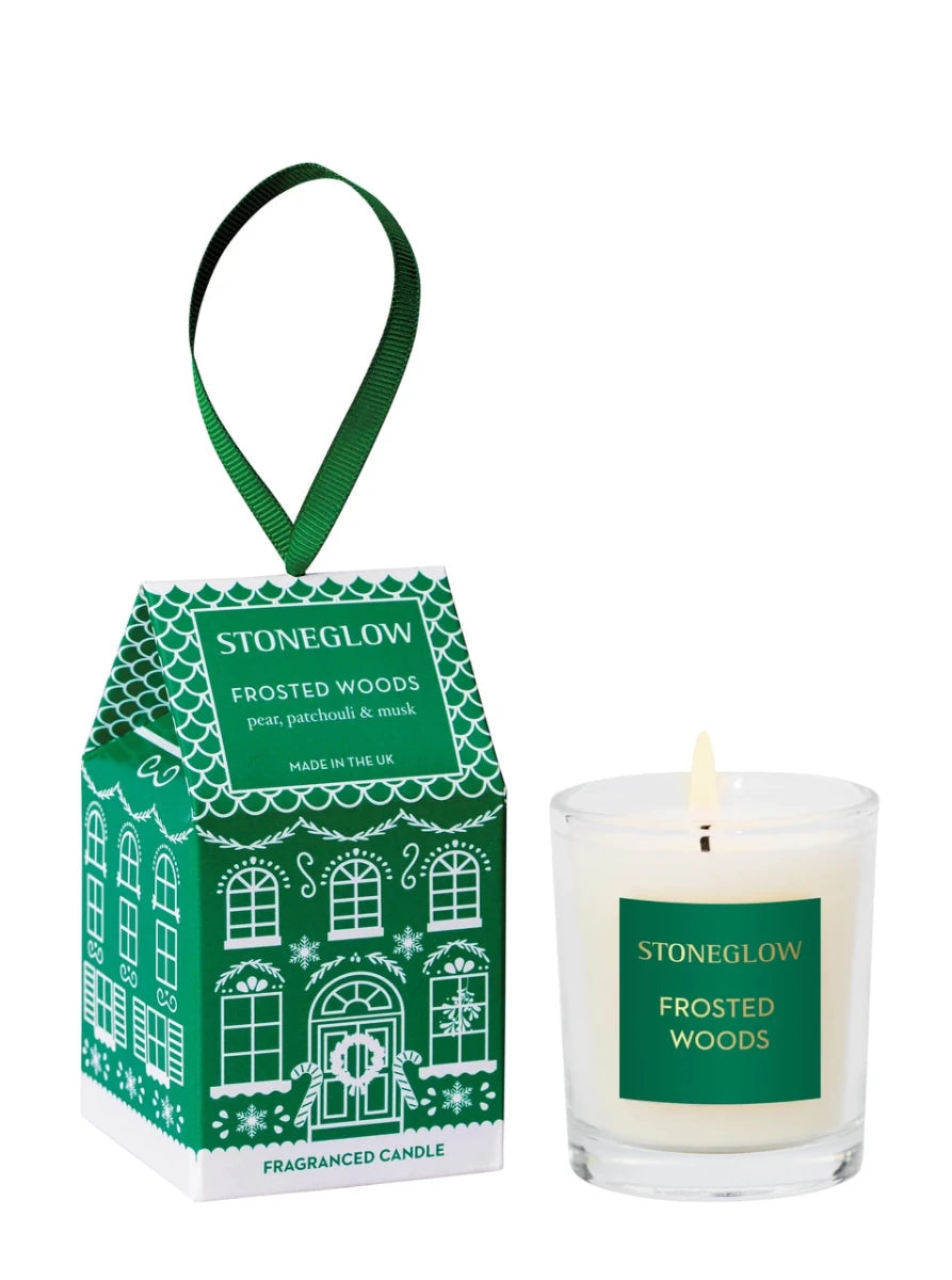 Frosted Woods Votive Candle - RUTHERFORD & Co