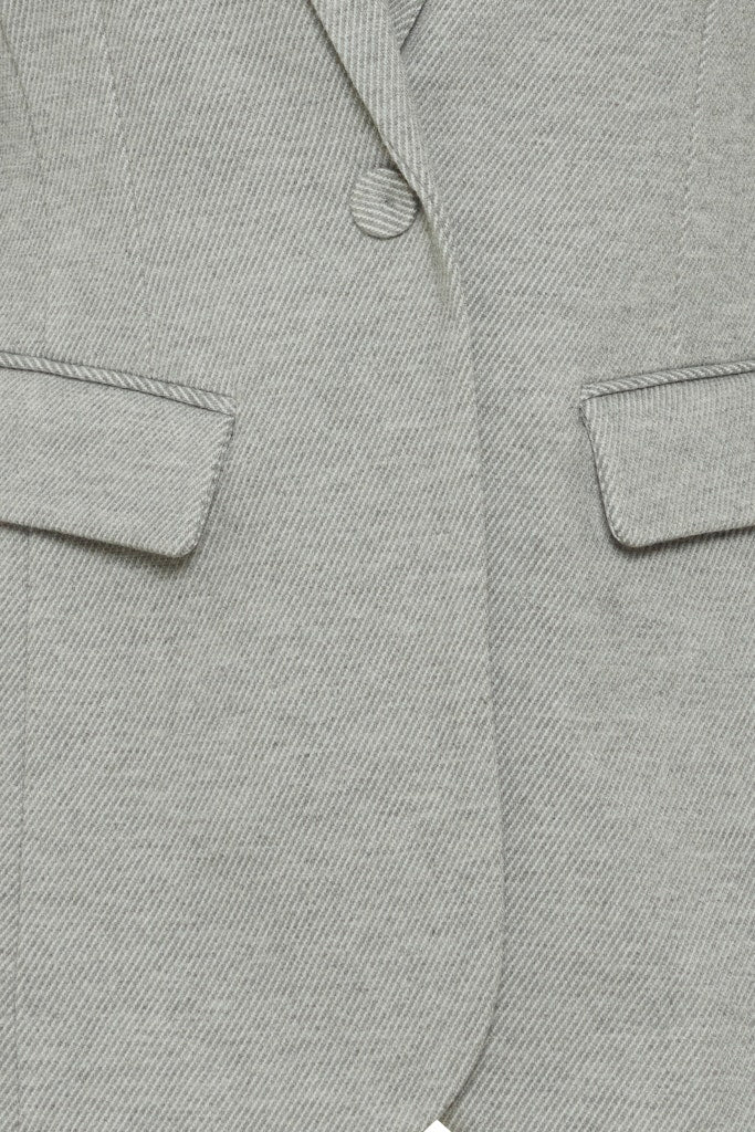 FRRY BLA 1 light grey melange - RUTHERFORD & Co
