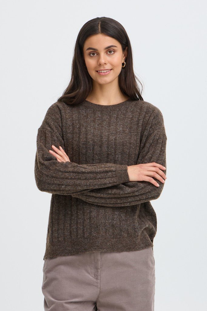 FRSANNY PU 9 Jumper - Hot Fudge Melange - RUTHERFORD & Co