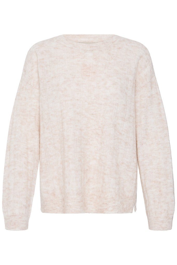 FRSANNY PU 9 Jumper - Oatmeal Melange - RUTHERFORD & Co