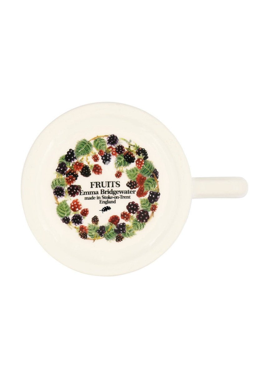 Fruits Blackberry 1/2 Pint Mug - RUTHERFORD & Co