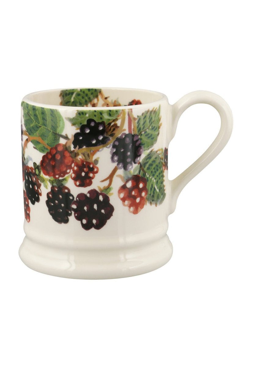 Fruits Blackberry 1/2 Pint Mug - RUTHERFORD & Co