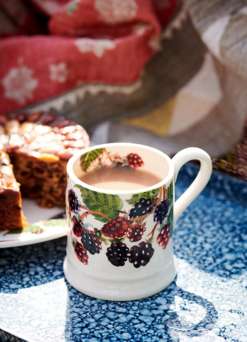 Fruits Blackberry 1/2 Pint Mug - RUTHERFORD & Co