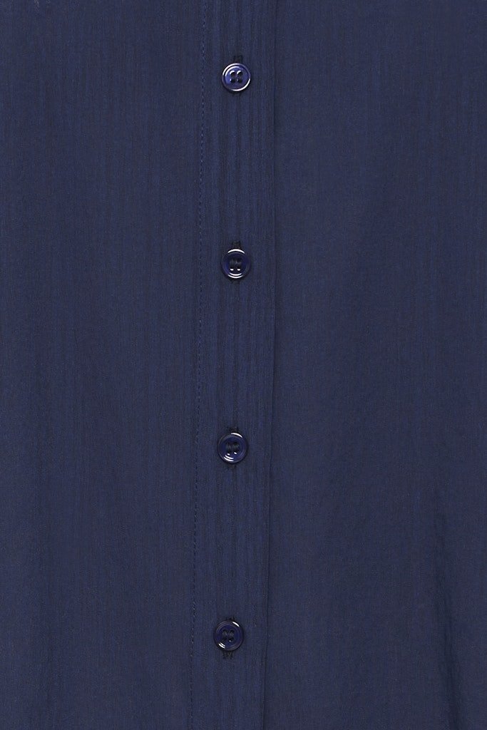 FRVINA SH 2 navy blazer - RUTHERFORD & Co