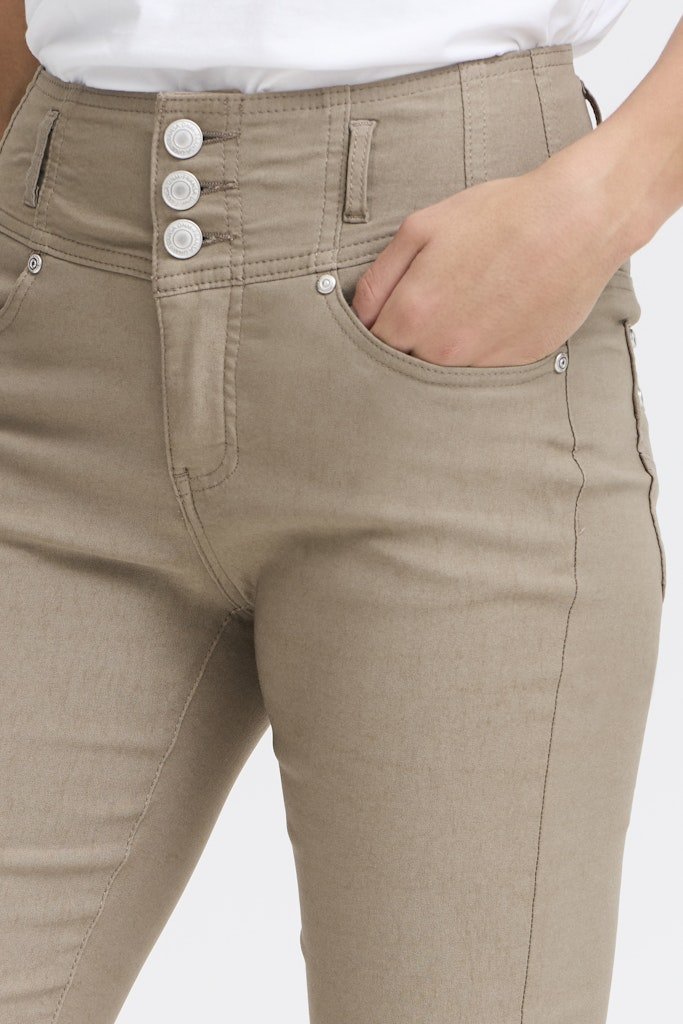 FRZALIN HANOI 2 PANT brindle - RUTHERFORD & Co