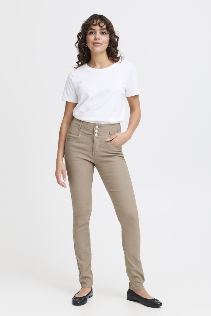 FRZALIN HANOI 2 PANT brindle - RUTHERFORD & Co