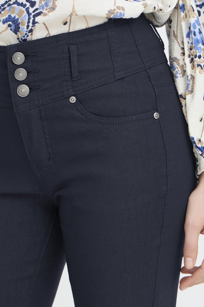 FRZALIN HANOI 2 PANT (noos) dark peacoat - RUTHERFORD & Co