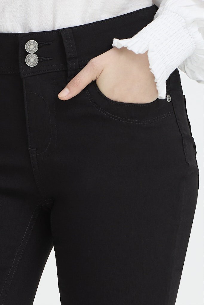 FRZALIN TOKYO 1 PANT (noos) black - RUTHERFORD & Co