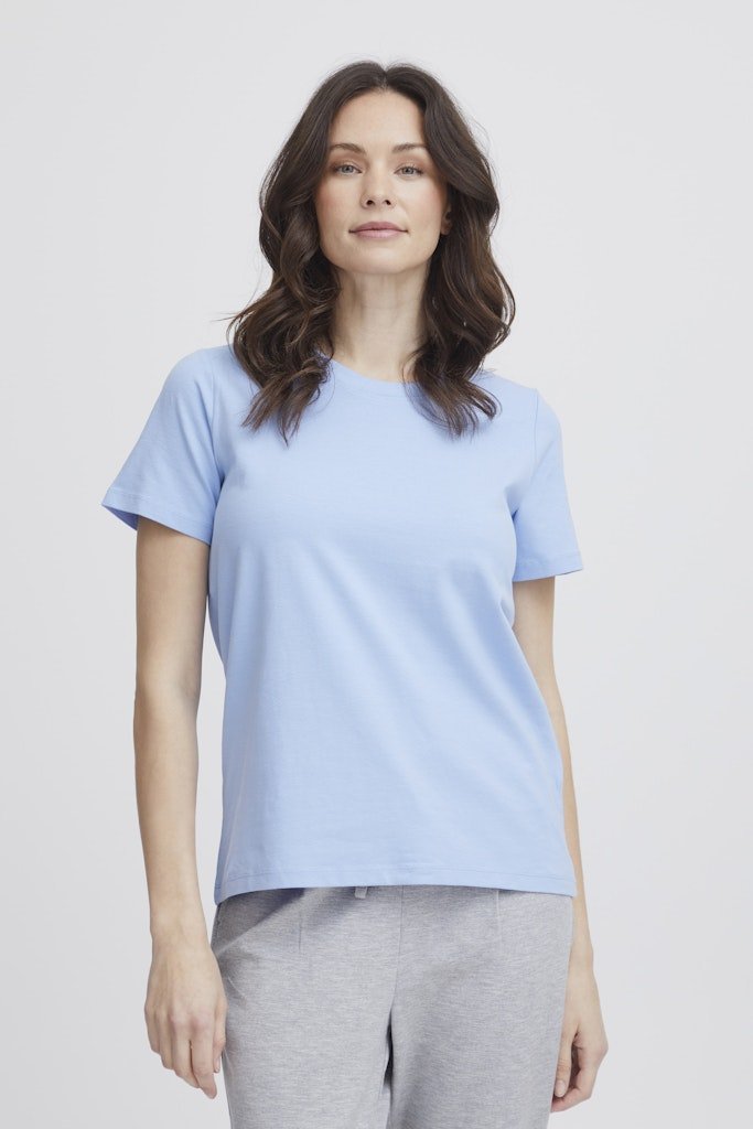 FRZASHOULDER TEE 1 hydrangea - RUTHERFORD & Co