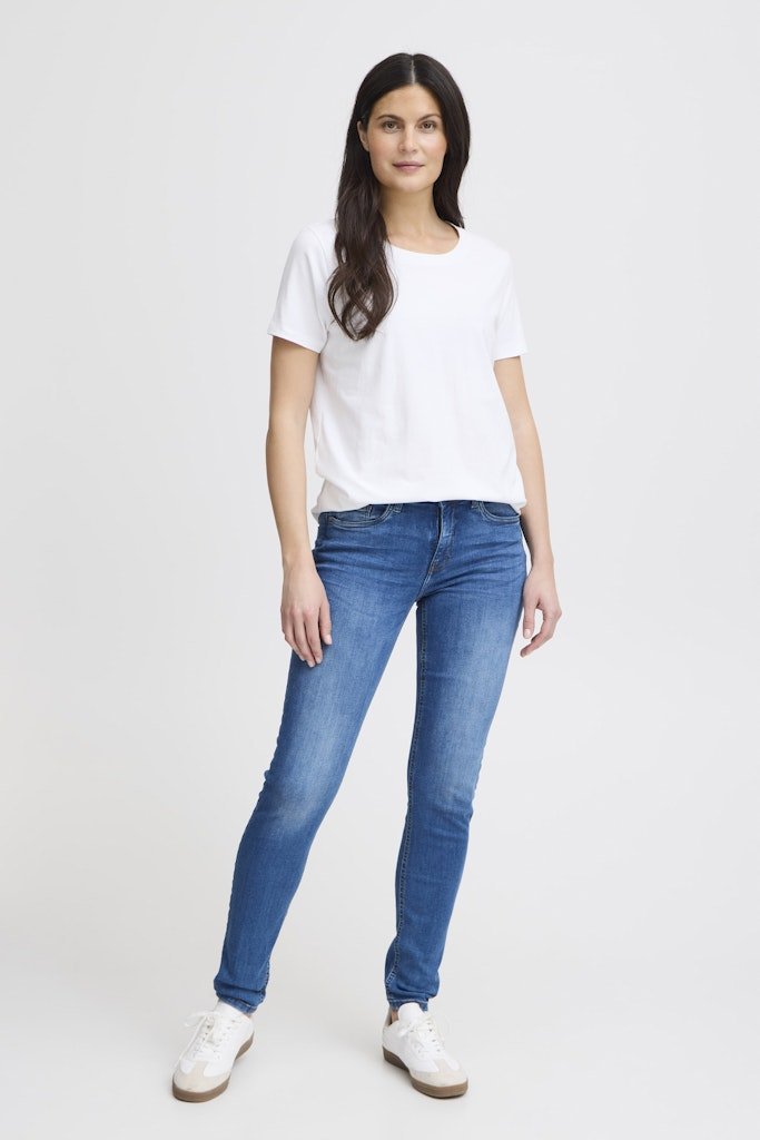 FRZASHOULDER TEE 1 (noos) white - RUTHERFORD & Co