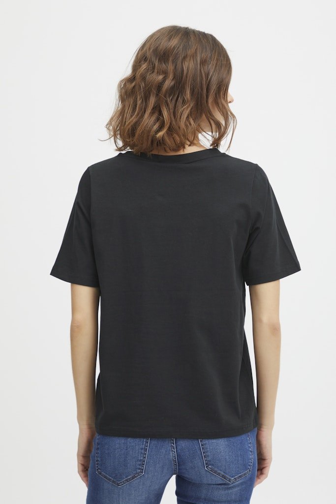 FRZASHOULDER TEE 4 black - RUTHERFORD & Co