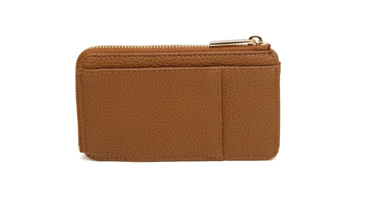 Fudge - Kensington Suedette Coin and Card Purse - RUTHERFORD & Co