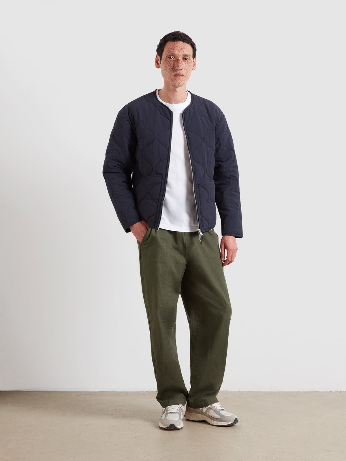 Campbell Jacket In True Navy
