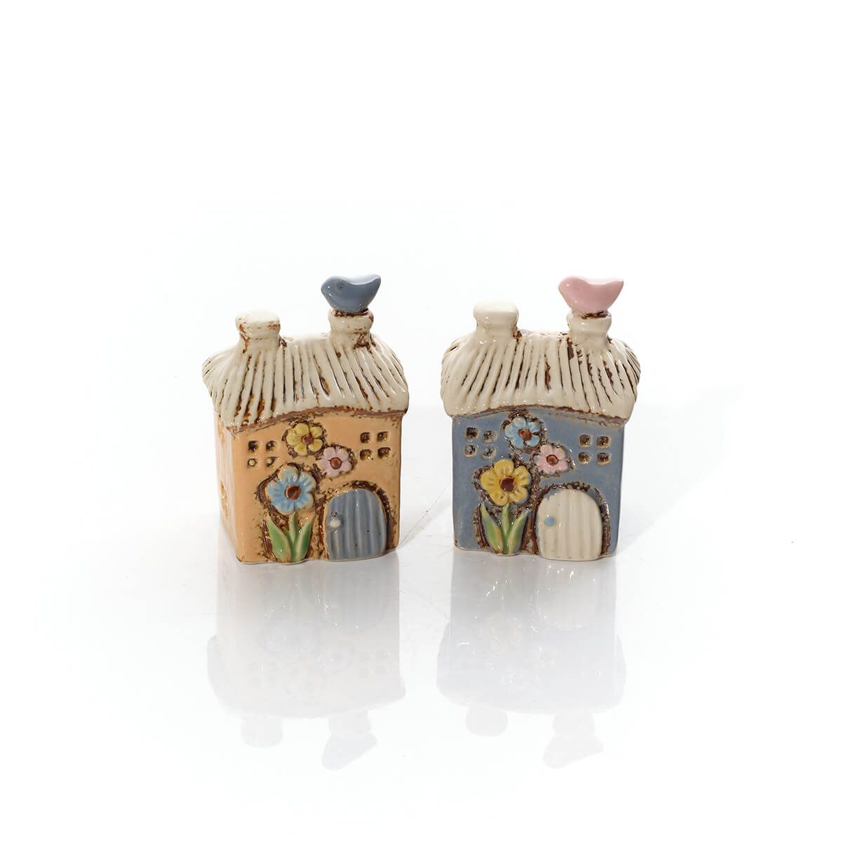 Garden Birds Stoneware Ornament - RUTHERFORD & Co