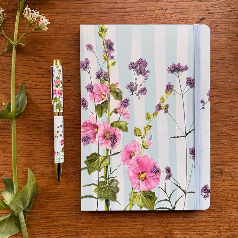 Garden Flowers Large Notebook - RUTHERFORD & Co