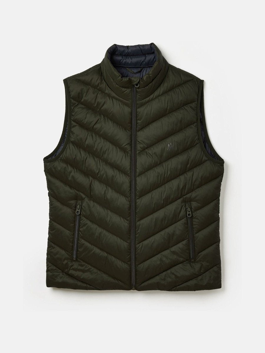 Garrett Green Showerproof Padded Gilet - RUTHERFORD & Co