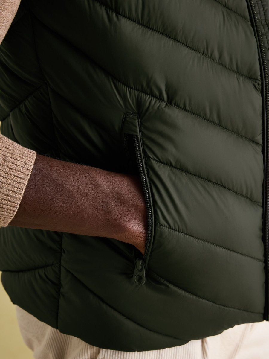 Garrett Green Showerproof Padded Gilet - RUTHERFORD & Co