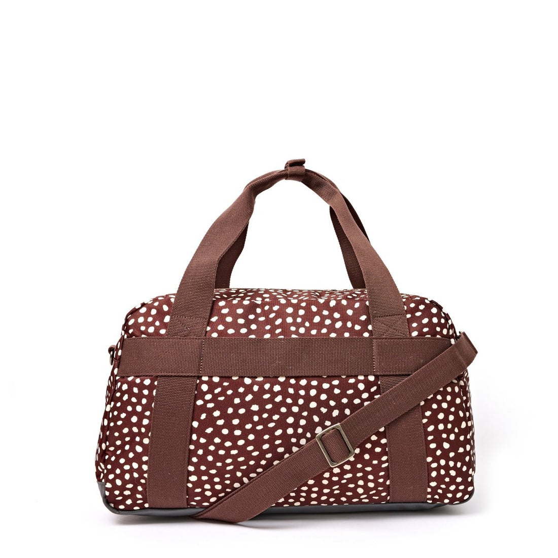 Gatwick Carry-On Duffel Bag in Brown Dot - Small - RUTHERFORD & Co