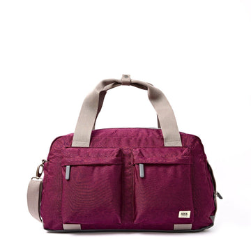 Gatwick Carry-On Duffel Bag in Cherry Lacquer - Medium - RUTHERFORD & Co