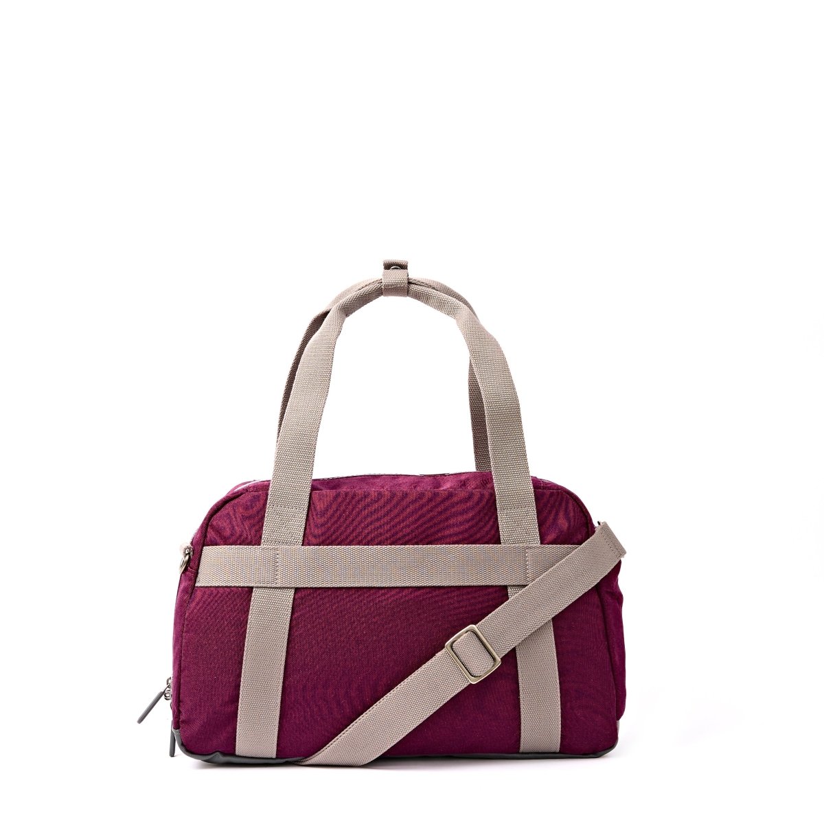 Gatwick Carry-On Duffel Bag in Cherry Lacquer - Small - RUTHERFORD & Co