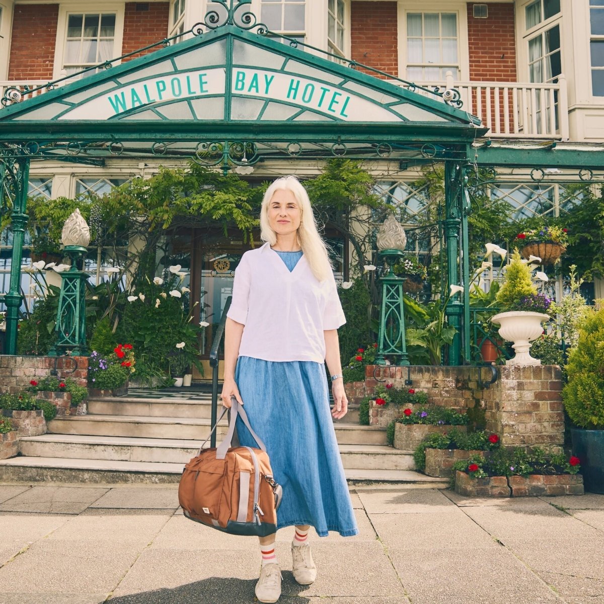 Gatwick Carry-On Duffel Bag in Cinnamon - RUTHERFORD & Co