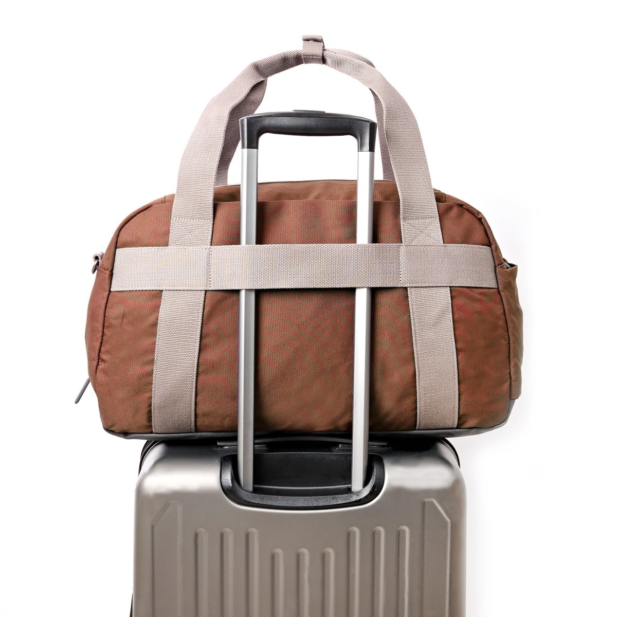 Gatwick Carry-On Duffel Bag in Cinnamon - RUTHERFORD & Co