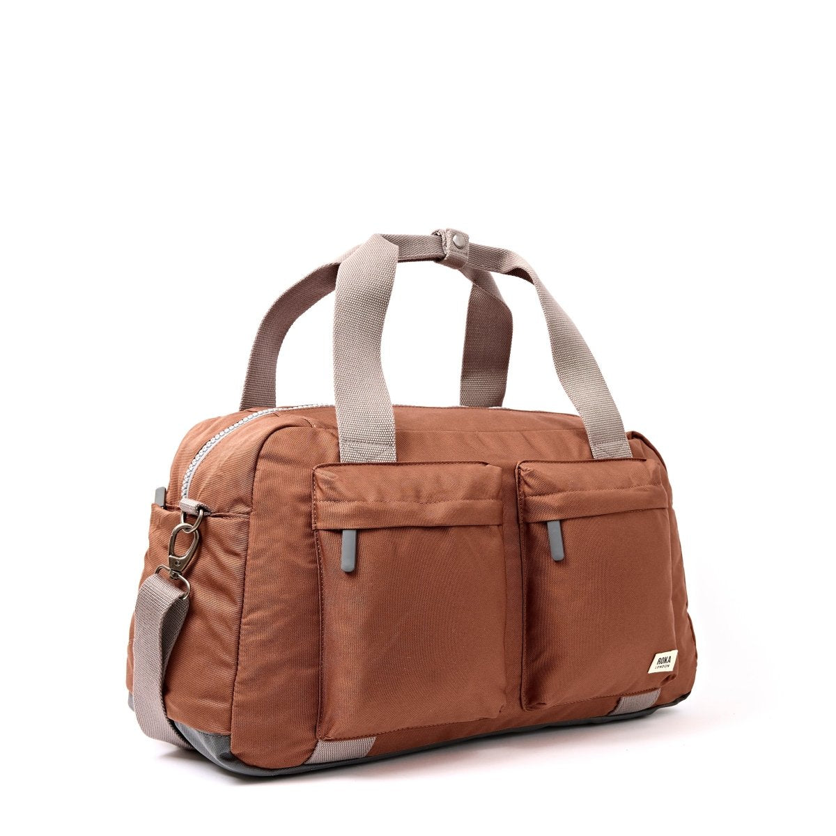 Gatwick Carry-On Duffel Bag in Cinnamon - RUTHERFORD & Co