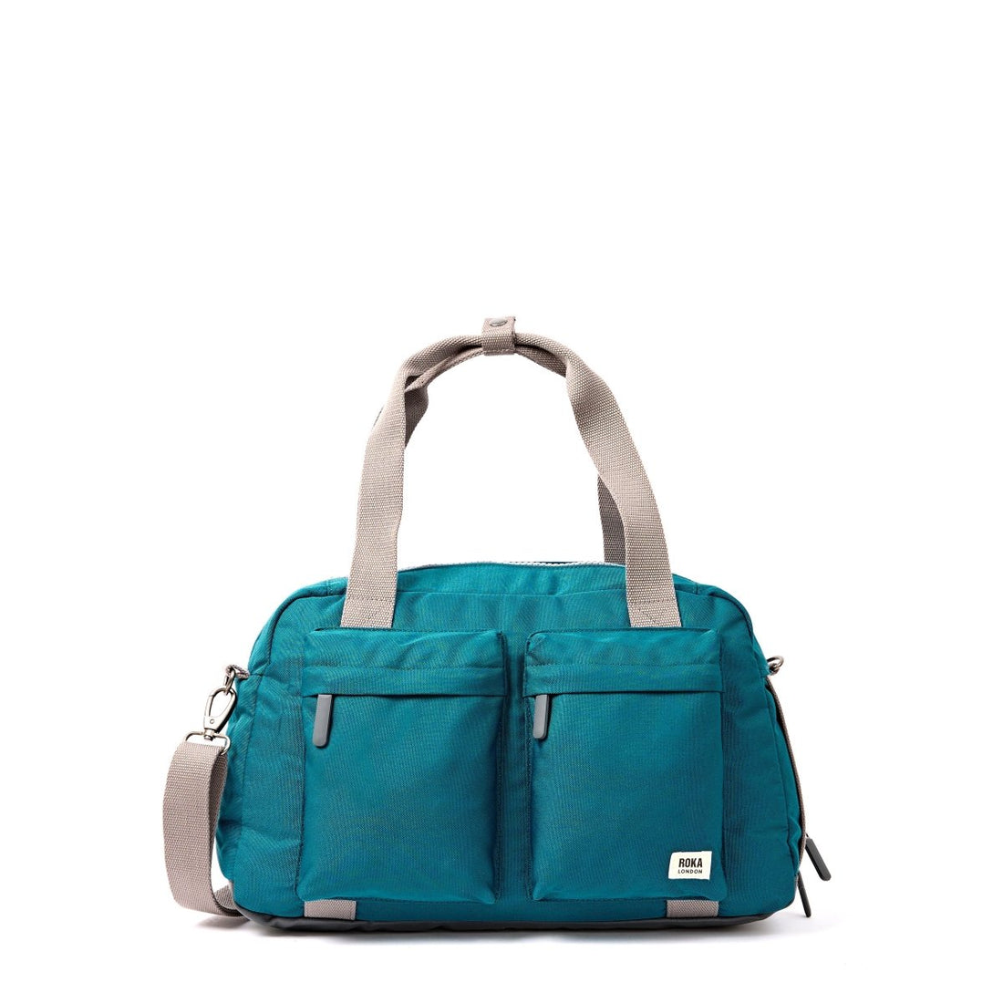 Gatwick Carry-On Duffel Bag in Deep Teal - Small - RUTHERFORD & Co