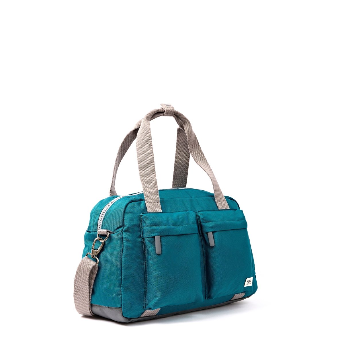 Gatwick Carry-On Duffel Bag in Deep Teal - Small - RUTHERFORD & Co