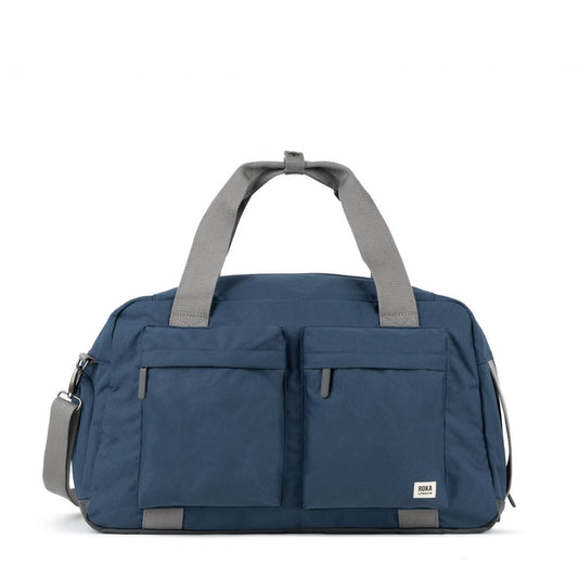 GATWICK RECYCLED CANVAS DEEP BLUE - RUTHERFORD & Co
