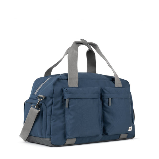 GATWICK RECYCLED CANVAS DEEP BLUE - RUTHERFORD & Co