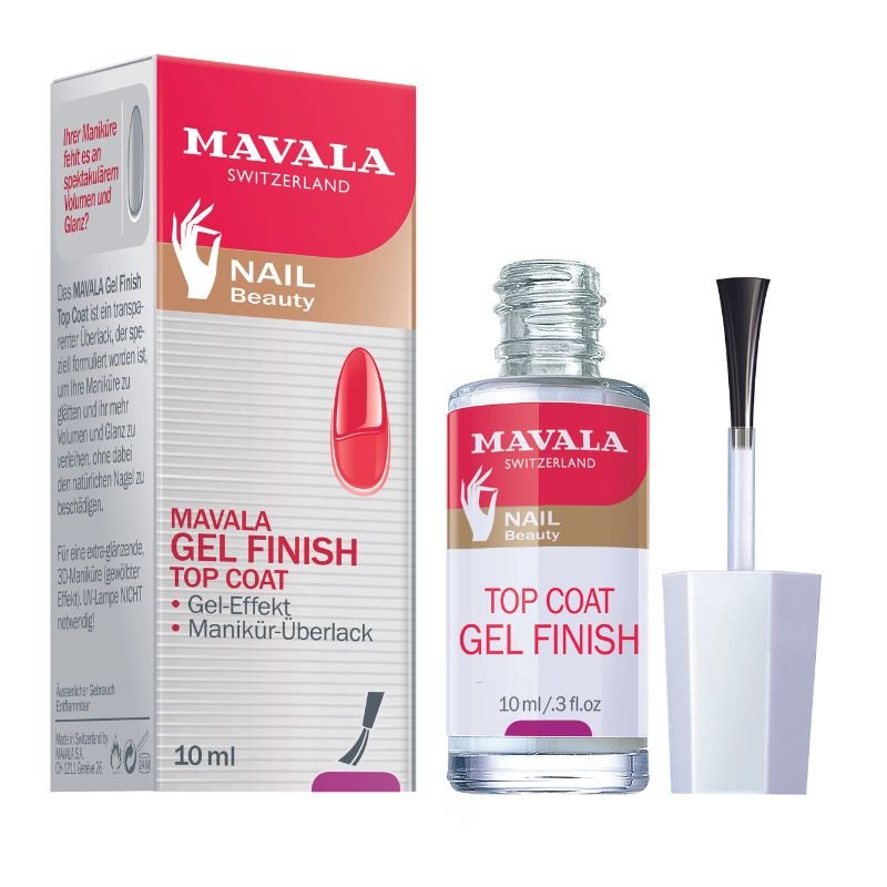 Gel Finish Top Coat 10ml - RUTHERFORD & Co