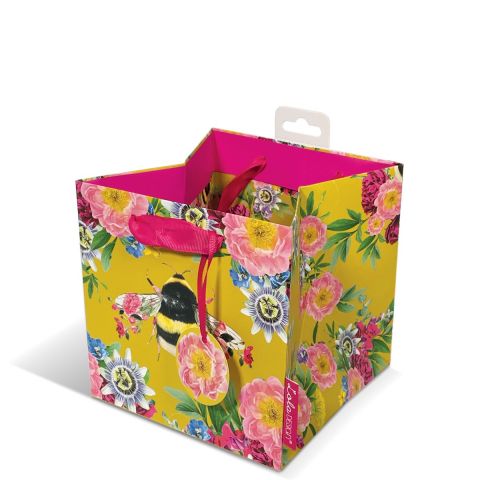 Gift Bag Small Cube Lola Bee - RUTHERFORD & Co