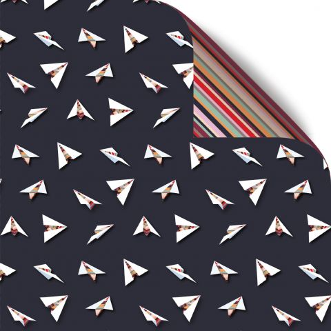Gift Wrap Paper Planes - RUTHERFORD & Co