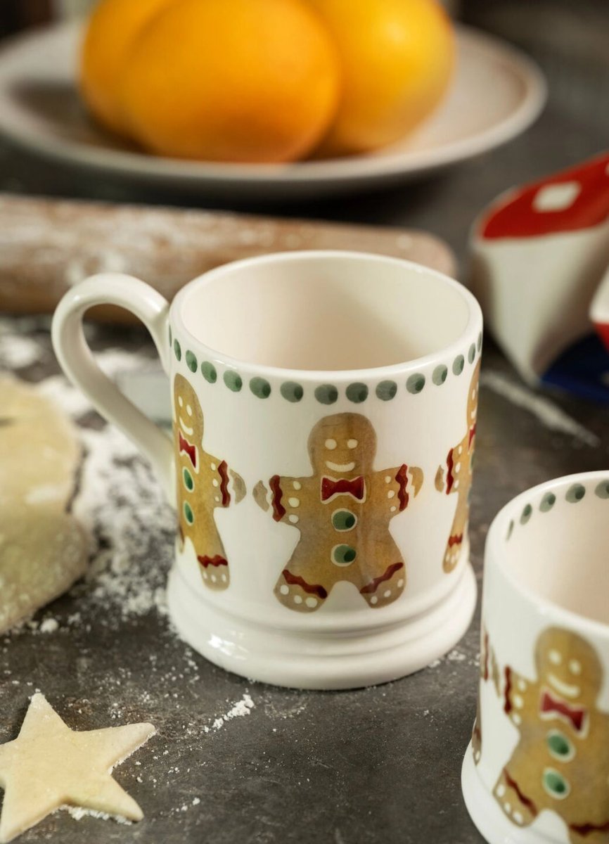 Gingerbread 1/2 Pint Mug - RUTHERFORD & Co