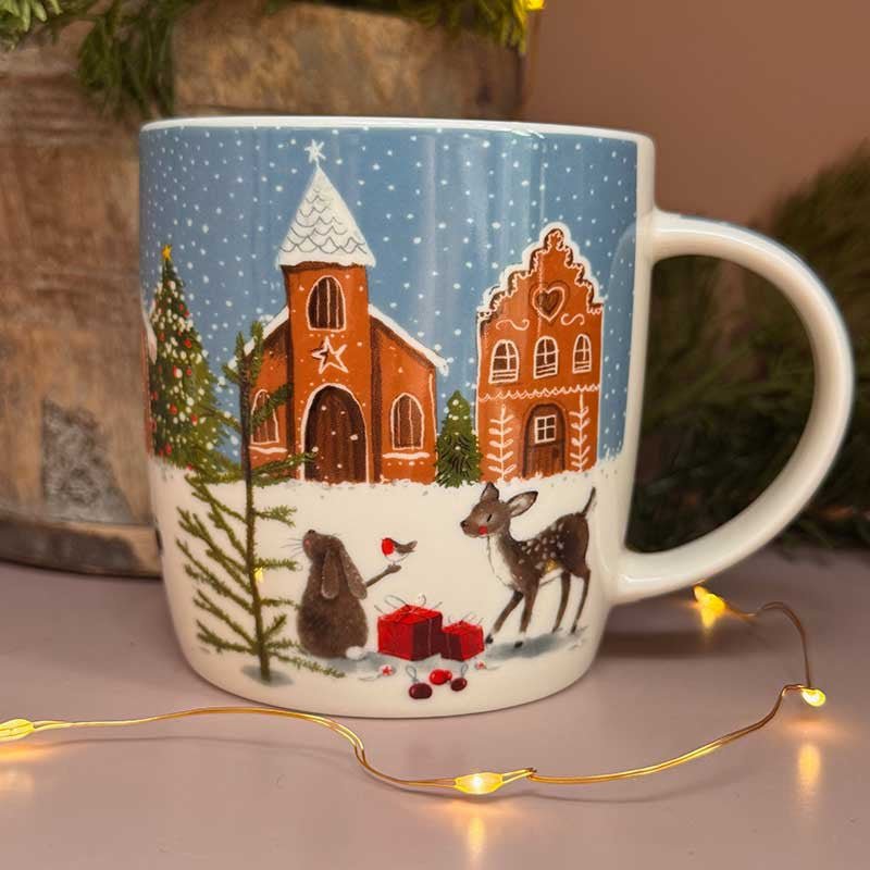 Gingerbread Village Mug - RUTHERFORD & Co