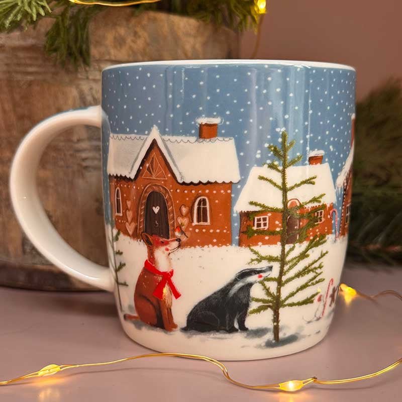 Gingerbread Village Mug - RUTHERFORD & Co