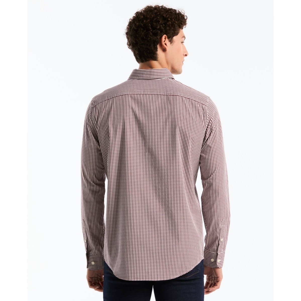 Gingham Shirt In Port Royale - RUTHERFORD & Co